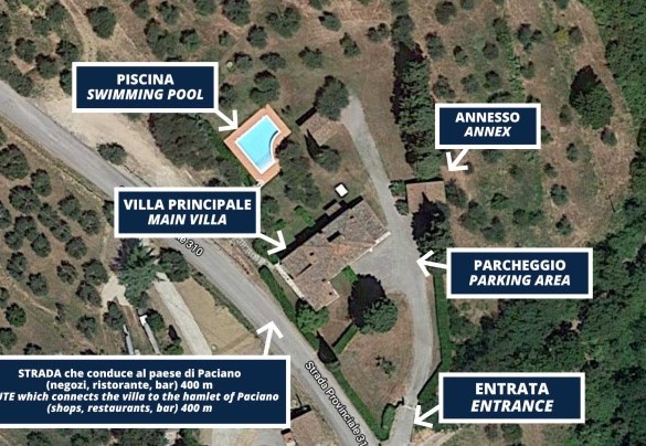 Casa Torrione - Property Plan