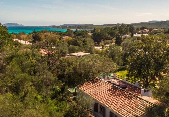 Veduta generale della proprietà su Porto Istana – Casa Valentina