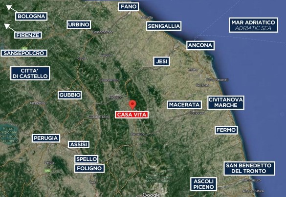 Casa Vita - Mappa