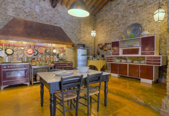 La grande cucina attrezzata – Casabianca