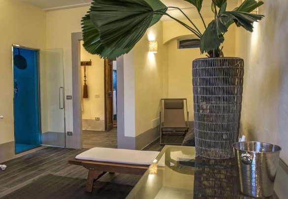 La sala relax accanto al bagno turco – Casabianca