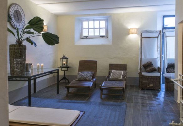 La sala relax accanto al bagno turco – Casabianca
