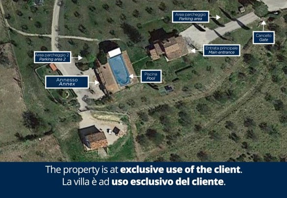 Casal del Salice - Property Plan