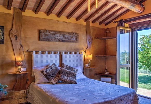 Double bedroom on the ground floor - Casal del Salice