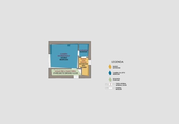 Casal del Salice - First Floor