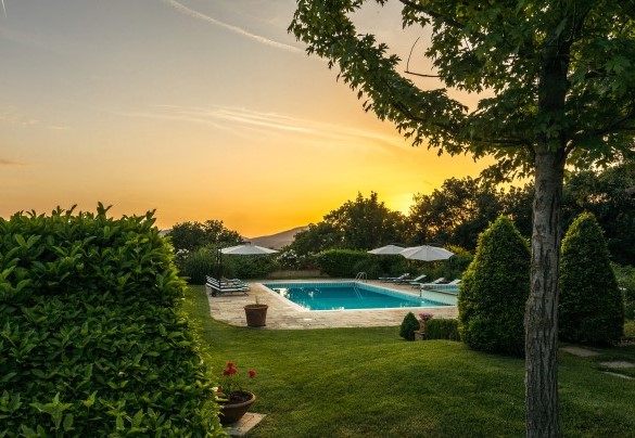 The spectacular sunset - Casal Parro