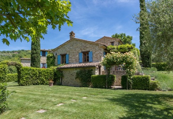 The garden at the back of the house - Casal Parro 