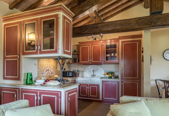 The beautiful buildt-in kitchen with dining area - Casal Parro 