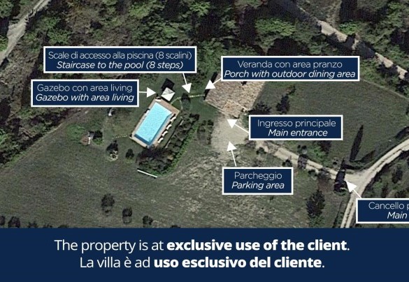 Casale al Doglio - Property Plan