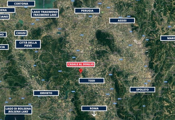 Casale al Doglio - Mappa