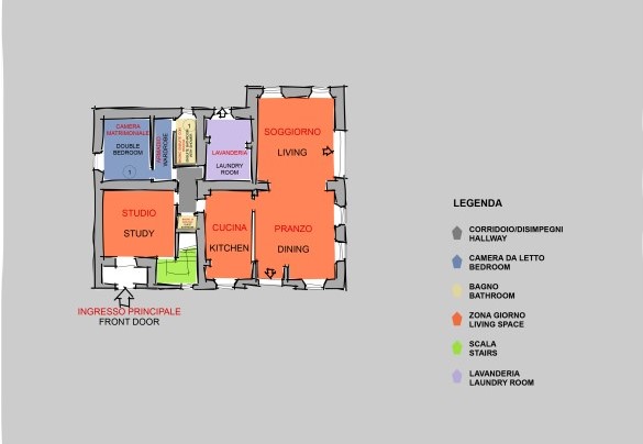 Casale Ansedonia - Ground Floor