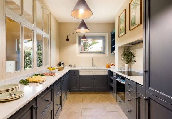 The equipped and accessorised kitchen connected to the large living room - Casale Ansedonia