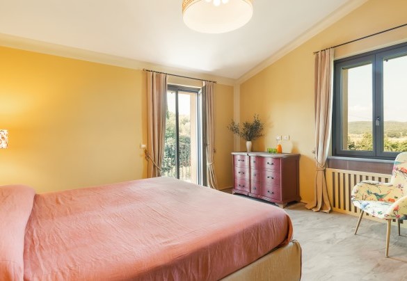Double bedroom n.3 with terrace on the first floor - Casale Ansedonia