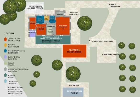 Casale Astralis - Property Plan