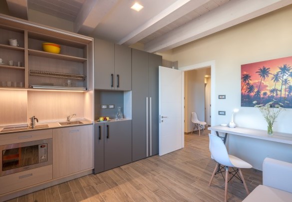 Studio with double sofa bed and kitchenette, first floor - Casale Astralis