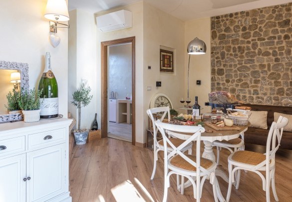 The living area on the ground floor - Casale Bella Vita