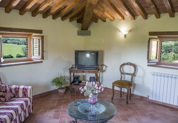 La panoramica torretta, al secondo piano - Casale Cinque Valli 