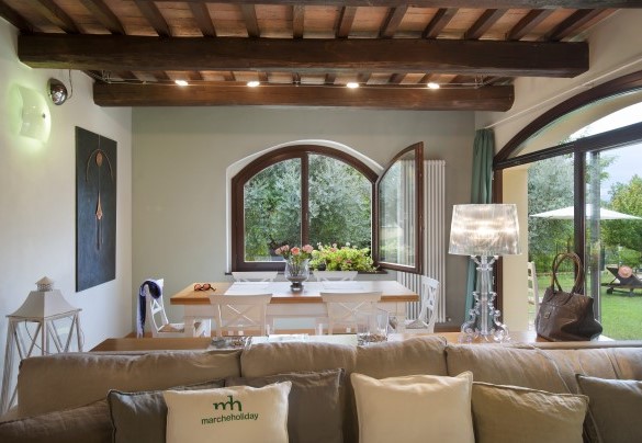 Dining area, ground floor - Casale degli Ulivi