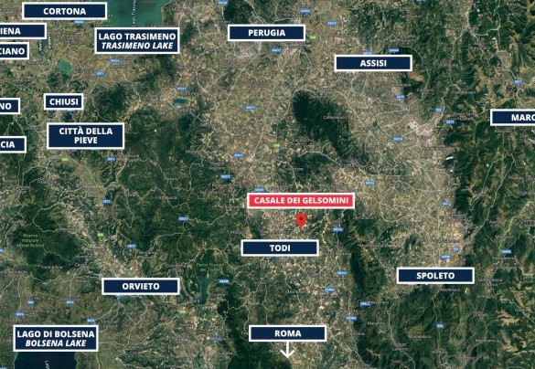 Casale dei Gelsomini - Mappa