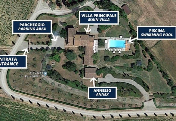 Casale dei Girasoli - Property Plan