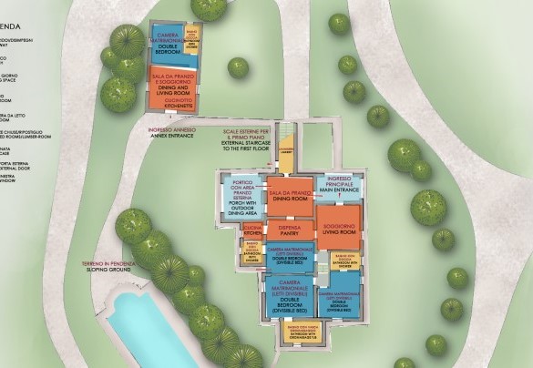 Casale Dei - Ground Floor
