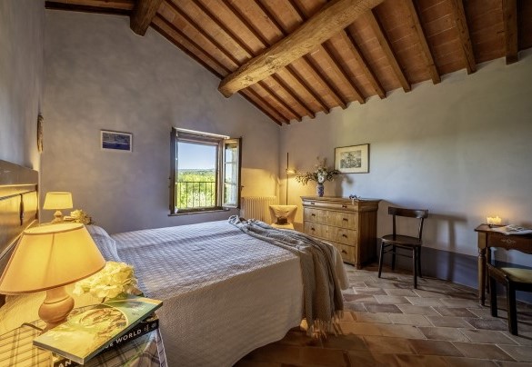 Double bedroom with divisible beds on the ground floor - Casale Dei