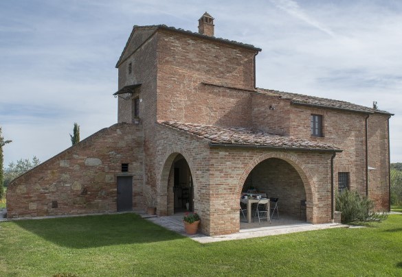 La particolare architettura della proprietà - Casale Dei