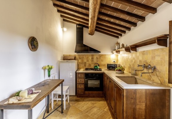 The kitchenette on the first floor - Casale Dei
