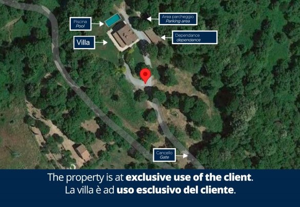 Casale del Castagneto - Proeprty Plan