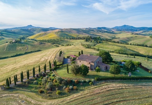 Vista panoramica della proprietà - Casale del Viaggiatore