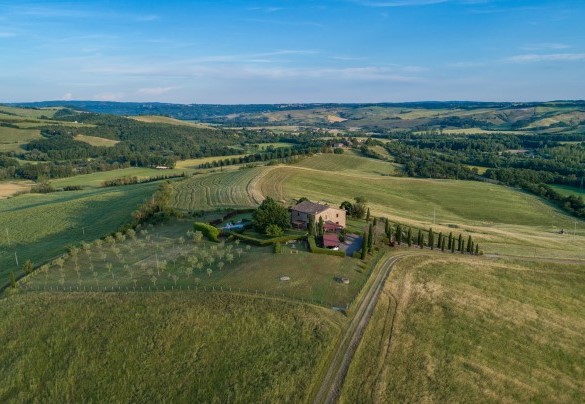 Vista panoramica della proprietà - Casale del Viaggiatore