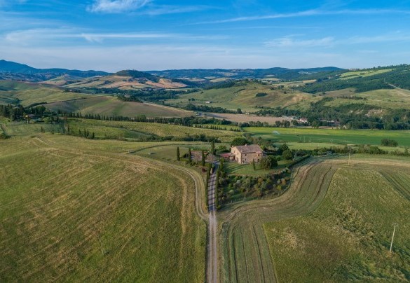 Vista panoramica della proprietà - Casale del Viaggiatore