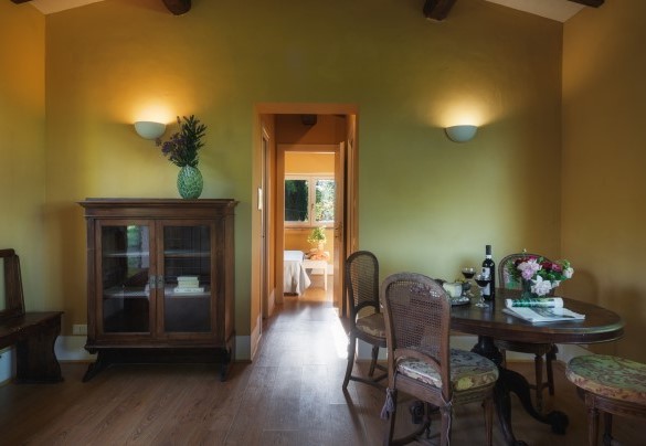 Il salotto nell’Annesso - Casale dell’Oasi