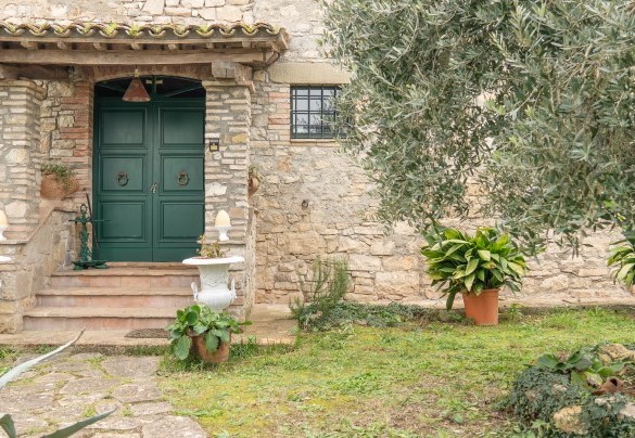 L'ingresso principale - Casale delle Farfalle