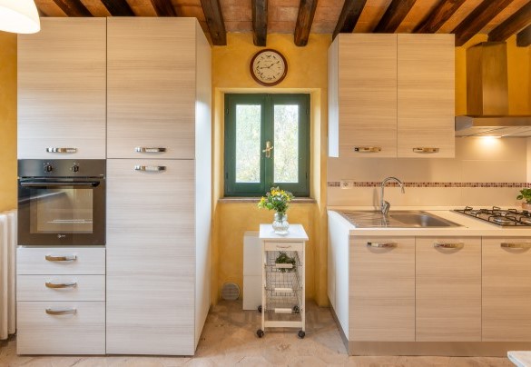 The kitchenette in the annex - Casale delle Farfalle