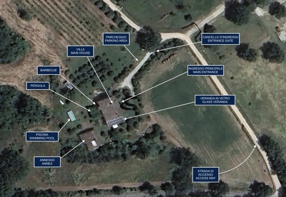 Casale Delle Farfalle - Property Plan