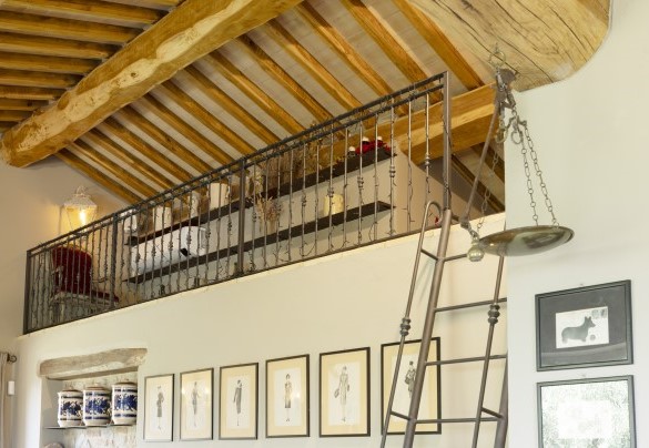 The mezzanine (not usable) - Casale delle Lavande