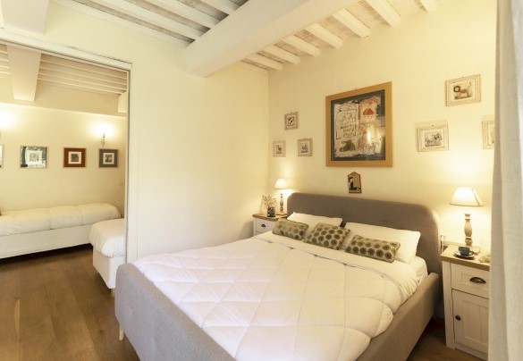 Double bedroom n.4 at the basement connected with the twin room - Casale delle Lavande