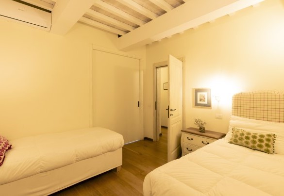 Twin bedroom n.4 at the basement connected with the double room - Casale delle Lavande