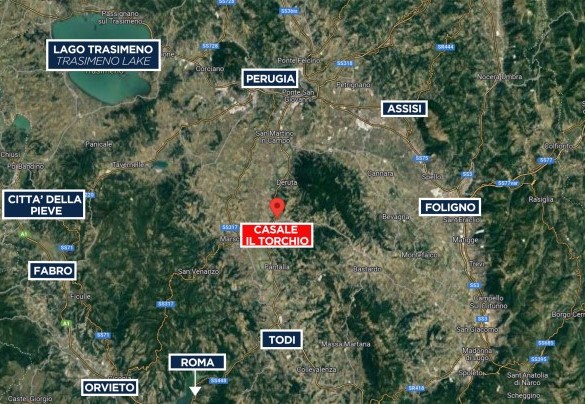 Casale il Torchio - Mappa