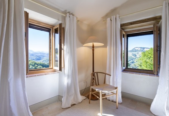 La camera doppia n.1 al primo piano - Casale La Cascina 
