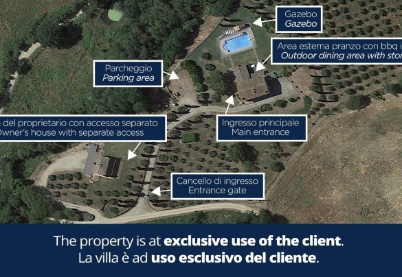 Casale La Splendida - Property Plan