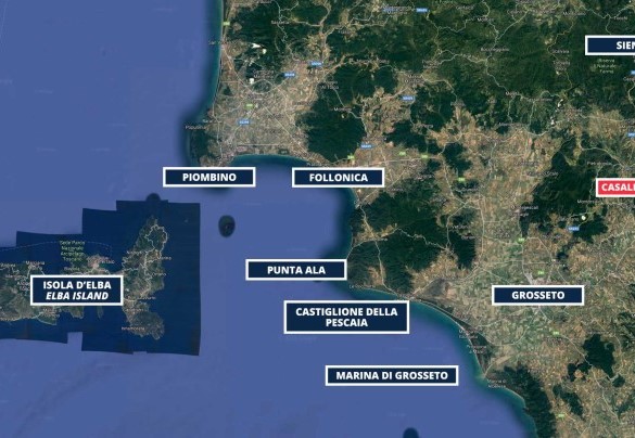 Casale Le Conce - Map