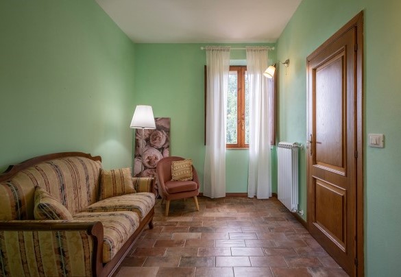 The cute little living room in bedroom n.3 – Casale Le Conce