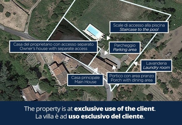 Casale Le Conce - Property Plan