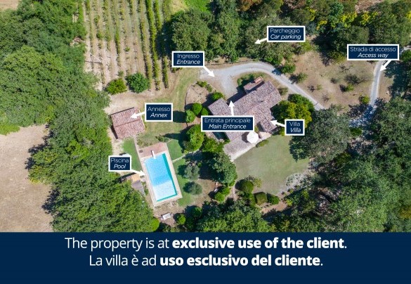 Casale Le Querce Di Cetona - Property Plan