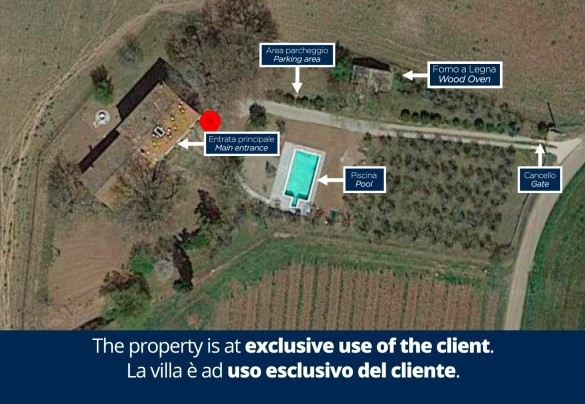 Casale Le Tre Querce - Property Plan