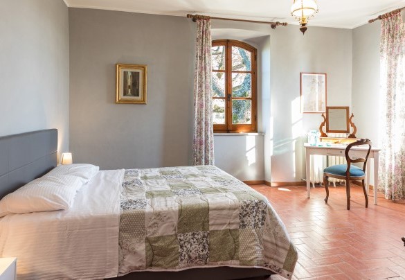 Double bedroom on the first floor - Casale Le Tre Querce 