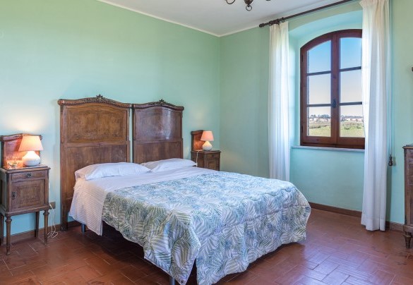 Double bedroom on the first floor - Casale Le Tre Querce 