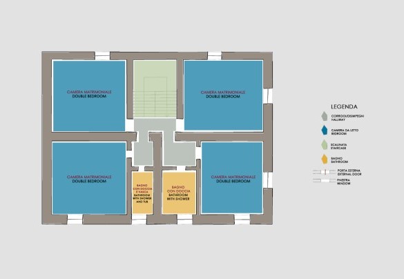 Casale Le Tre Querce - First Floor